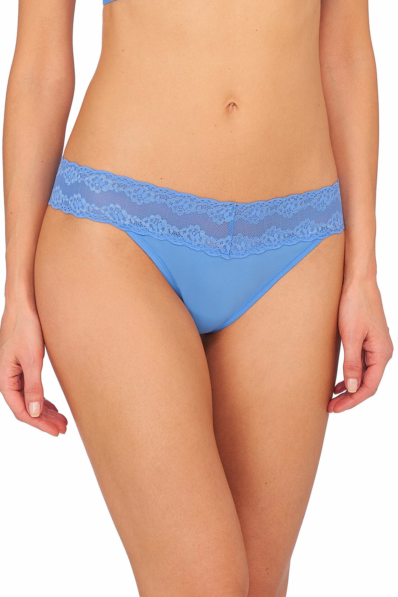 Bliss Perfection One-Size Thong - Pool Blue