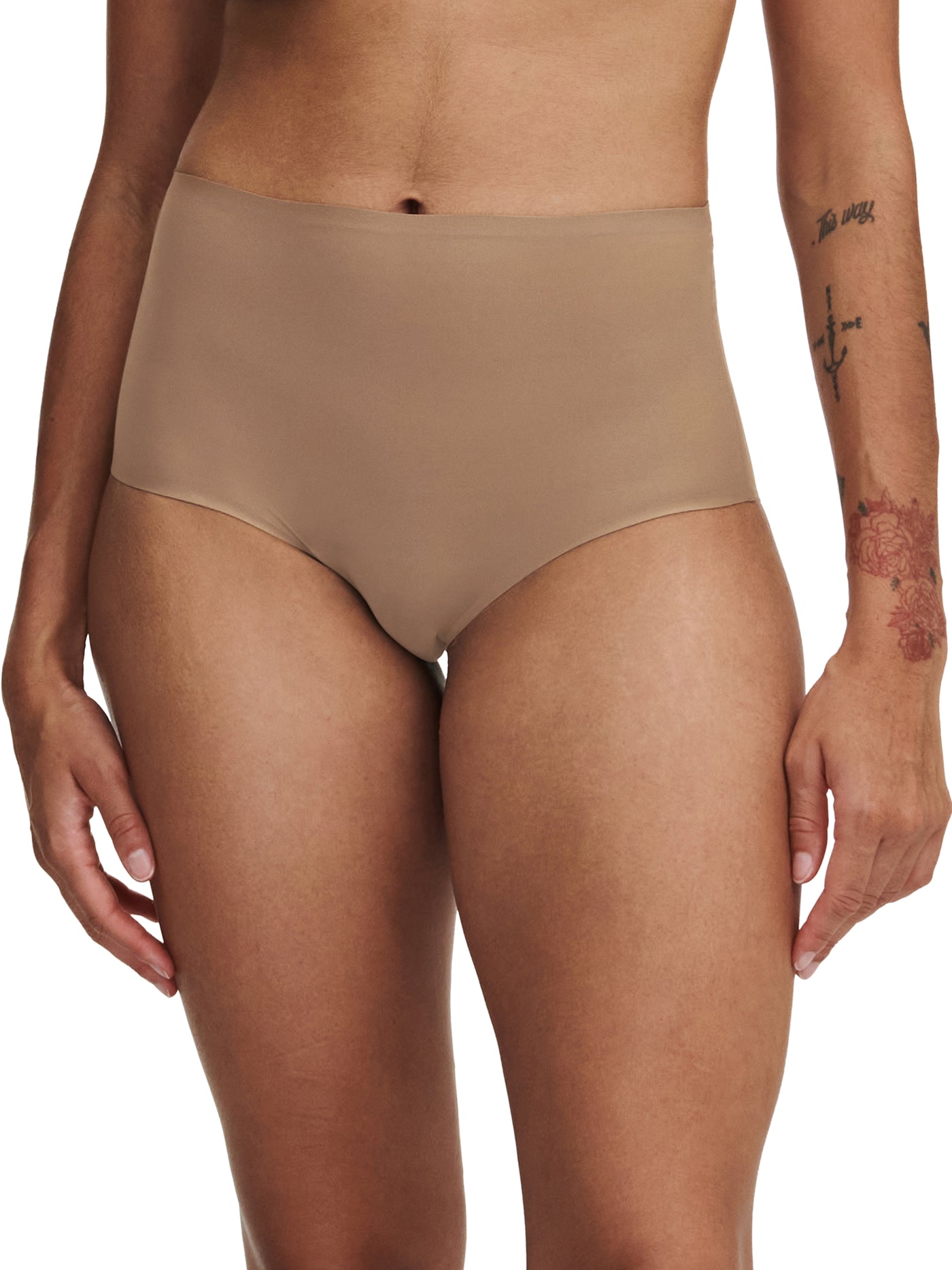 SoftStretch High Waist Brief - Cappuccino