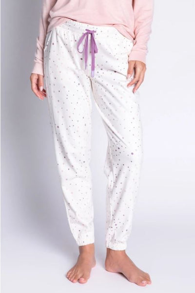 Cabin Cozy Banded Pant - Ivory