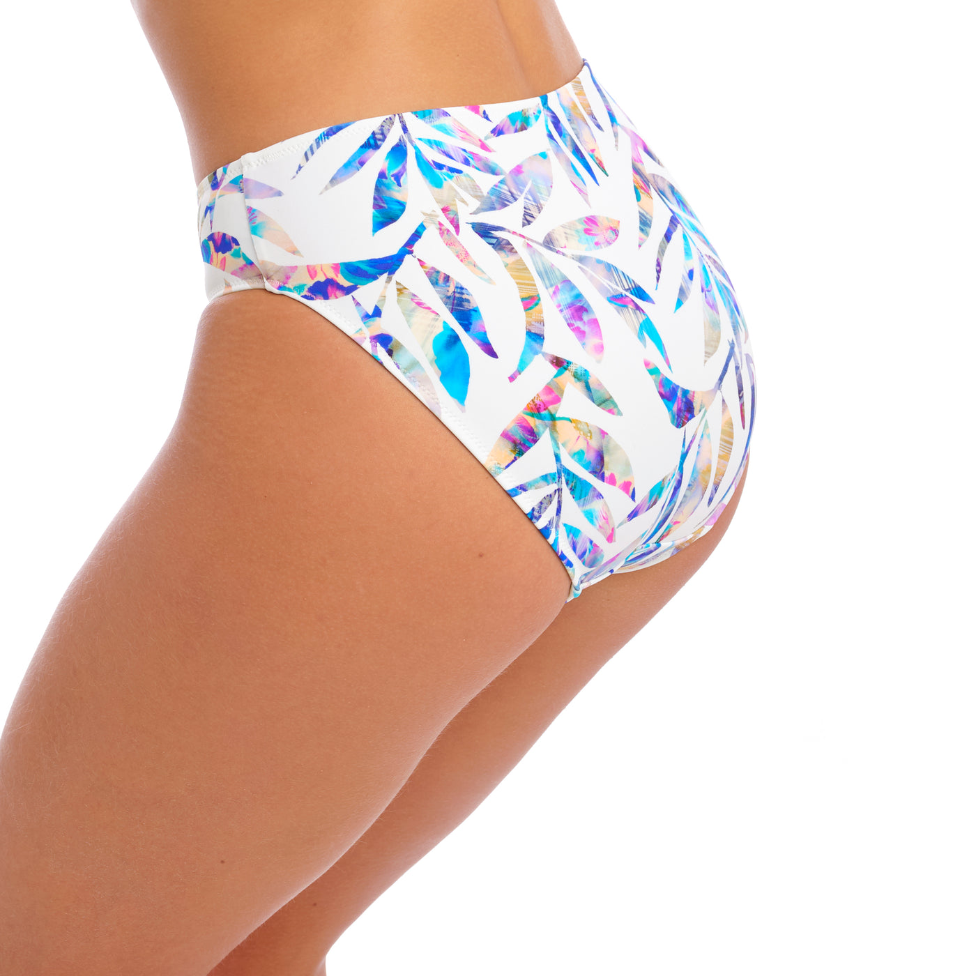 Calypso Harbor Mid-Rise Bikini Brief- Multi