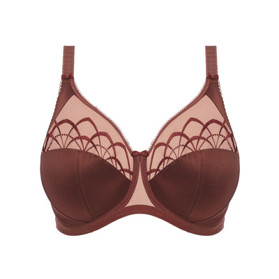 Cate Full Cup Banded Bra - Dark Copper
