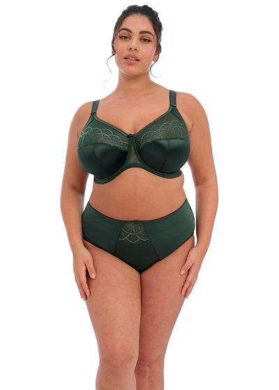 Cate Full Cup Banded Bra - Pine Grove