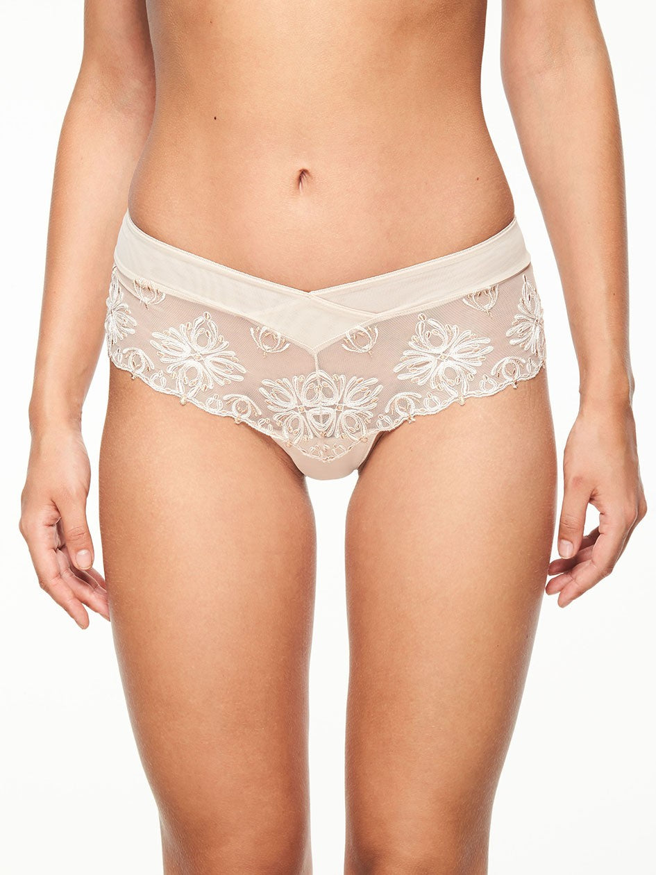 Champs Elysées Lace Hipster - Nude Cappuccino