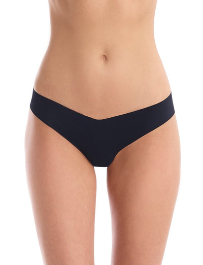 Classic Solid Thong - Black