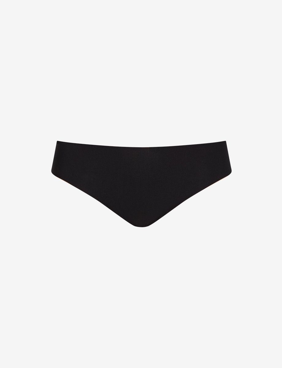 Butter Mid-Rise Thong - Black
