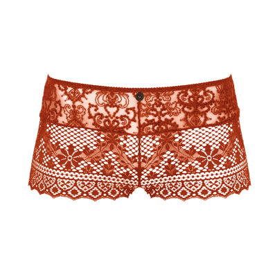 Cassiopee Boyshort Panty - Tangerine