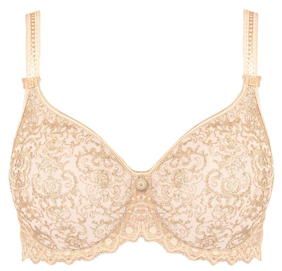 Cassiopee Seamless Full Cup Bra - Creamy Beige