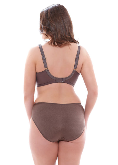Cate Full Cup Banded Bra - Pecan
