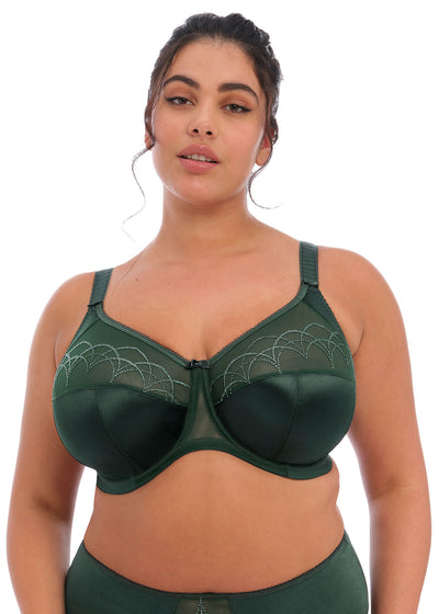 Cate Full Cup Banded Bra - Pine Grove