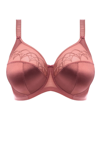 Cate Full Cup Banded Bra - Rosewood