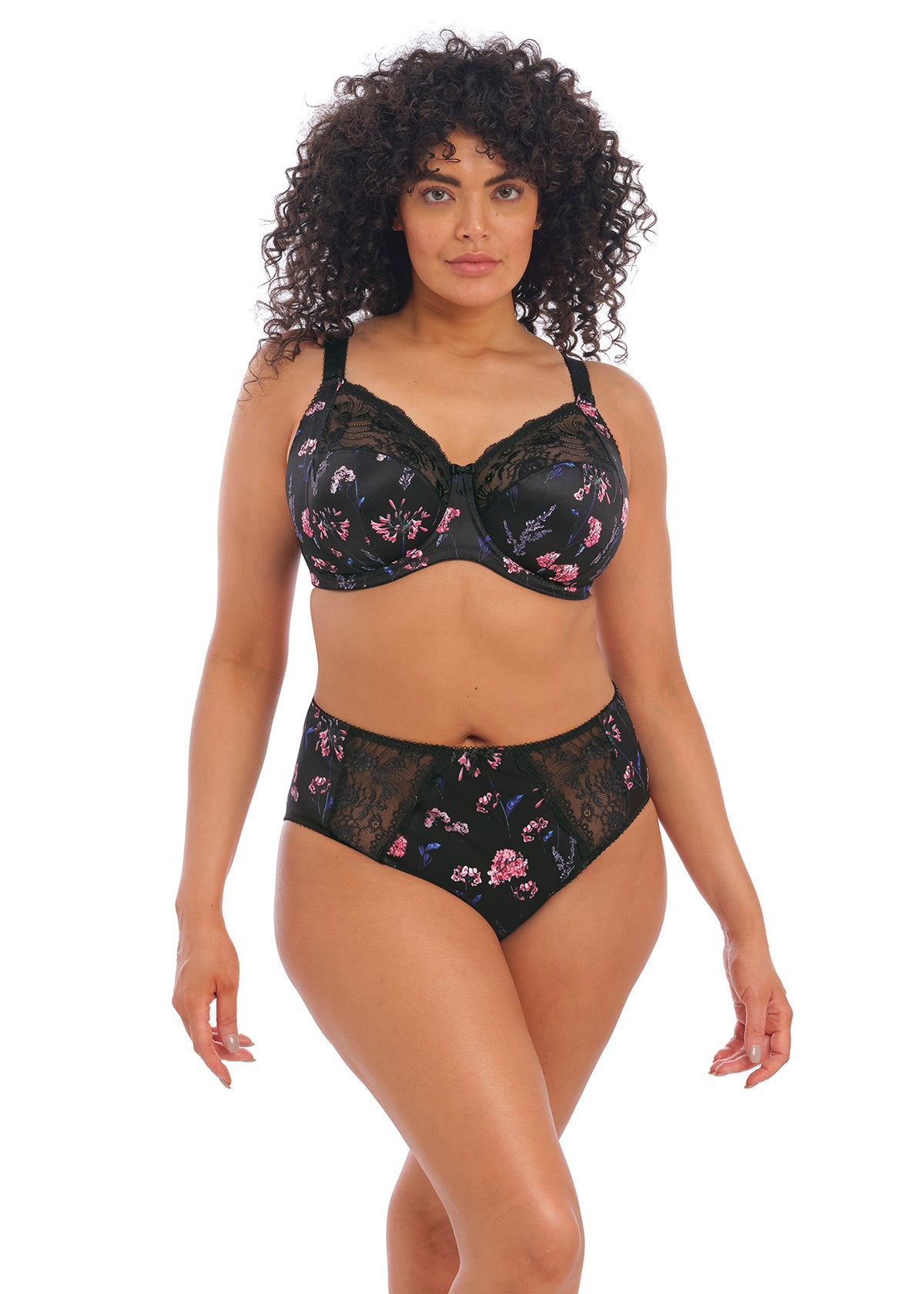 Morgan Stretch Banded Bra - Moonlight Meadow