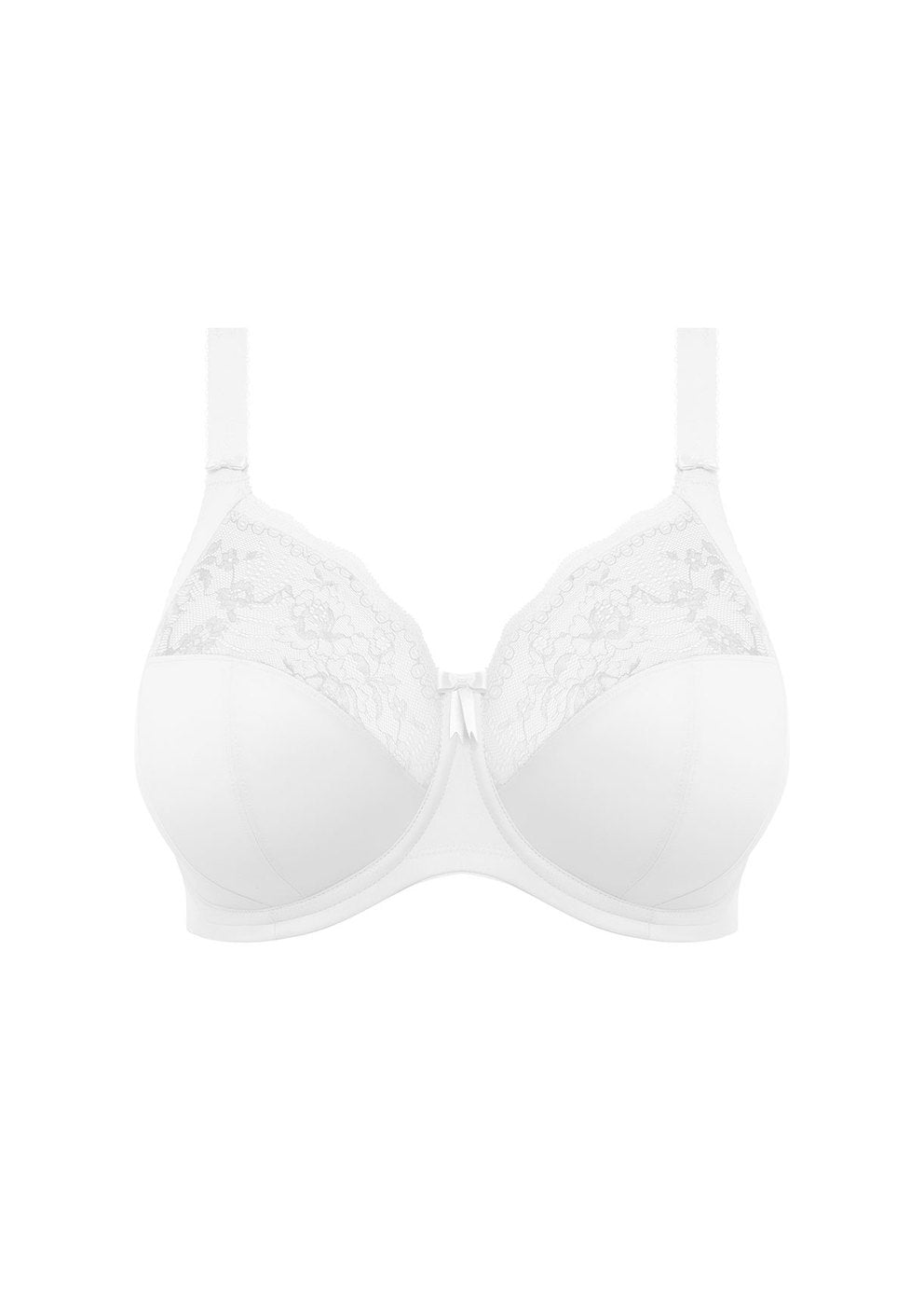 Morgan Stretch Banded Bra - White