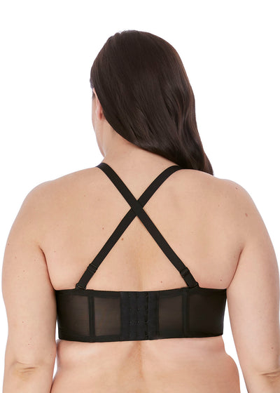 Smooth Moulded Strapless Bra - Black