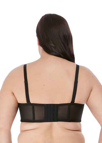 Smooth Moulded Strapless Bra - Black