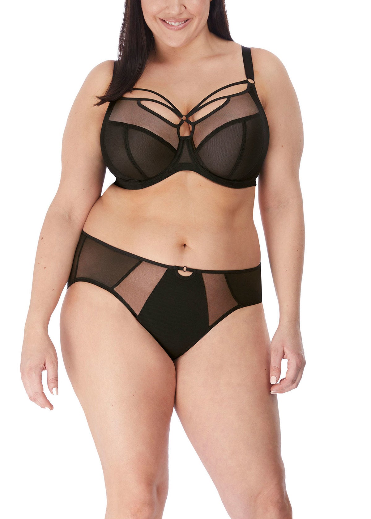 Sachi Plunge Bra - Black