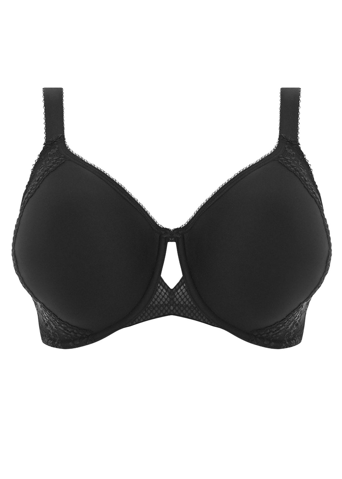 Charley Bandless Spacer Moulded Bra - Black