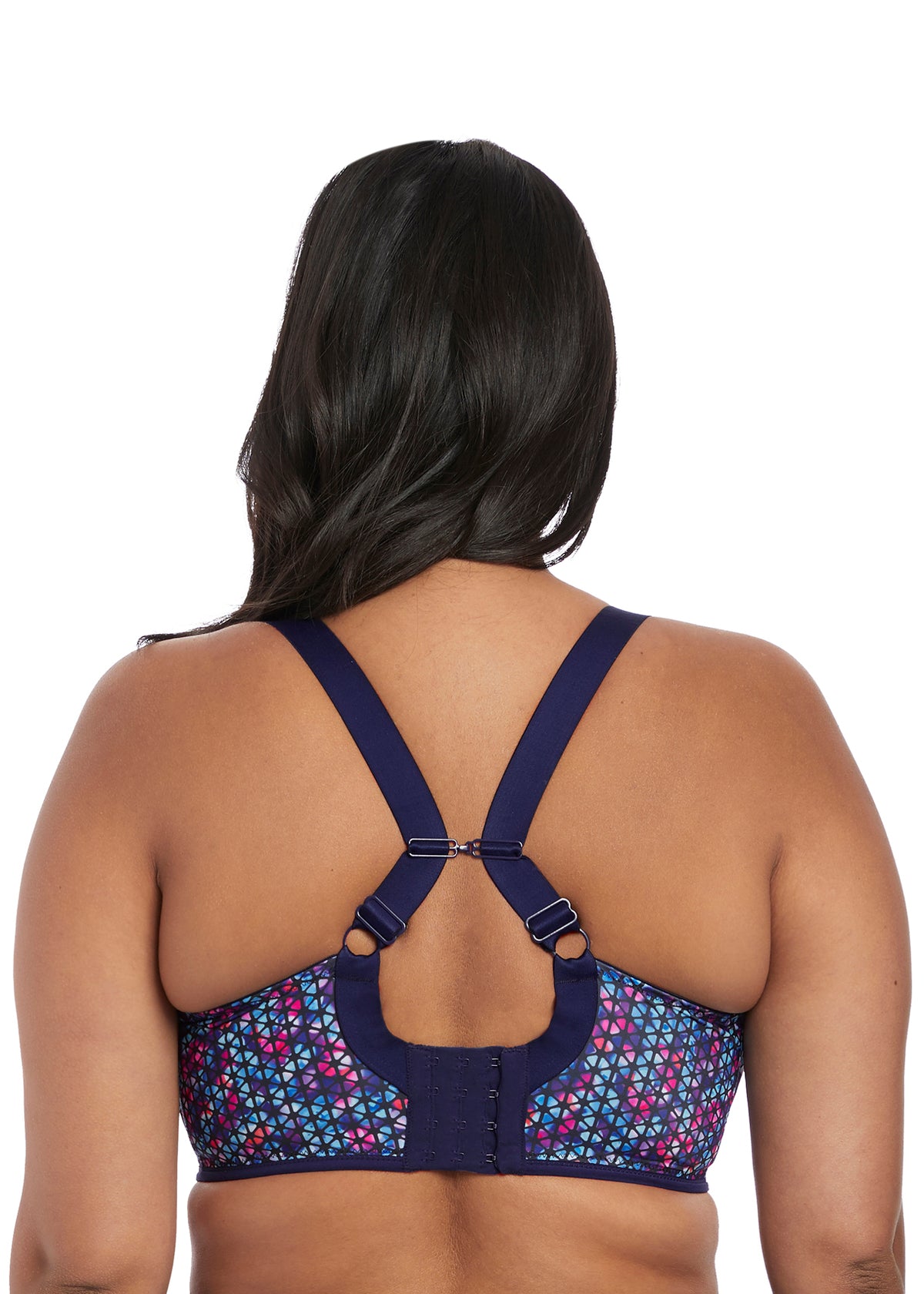 Energise Sports Bra - Navy Geo