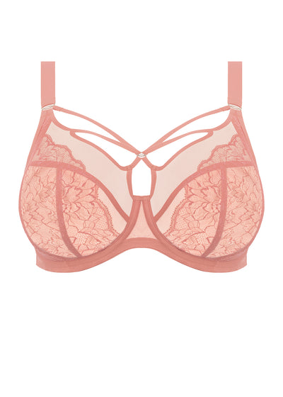 Brianna Plunge Bra - Ash Rose
