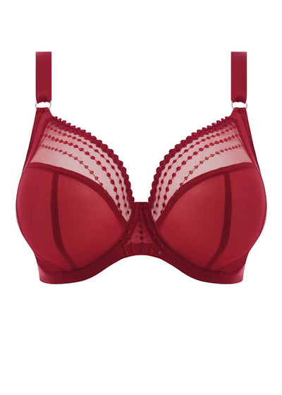 Matilda Plunge Bra - Crimson