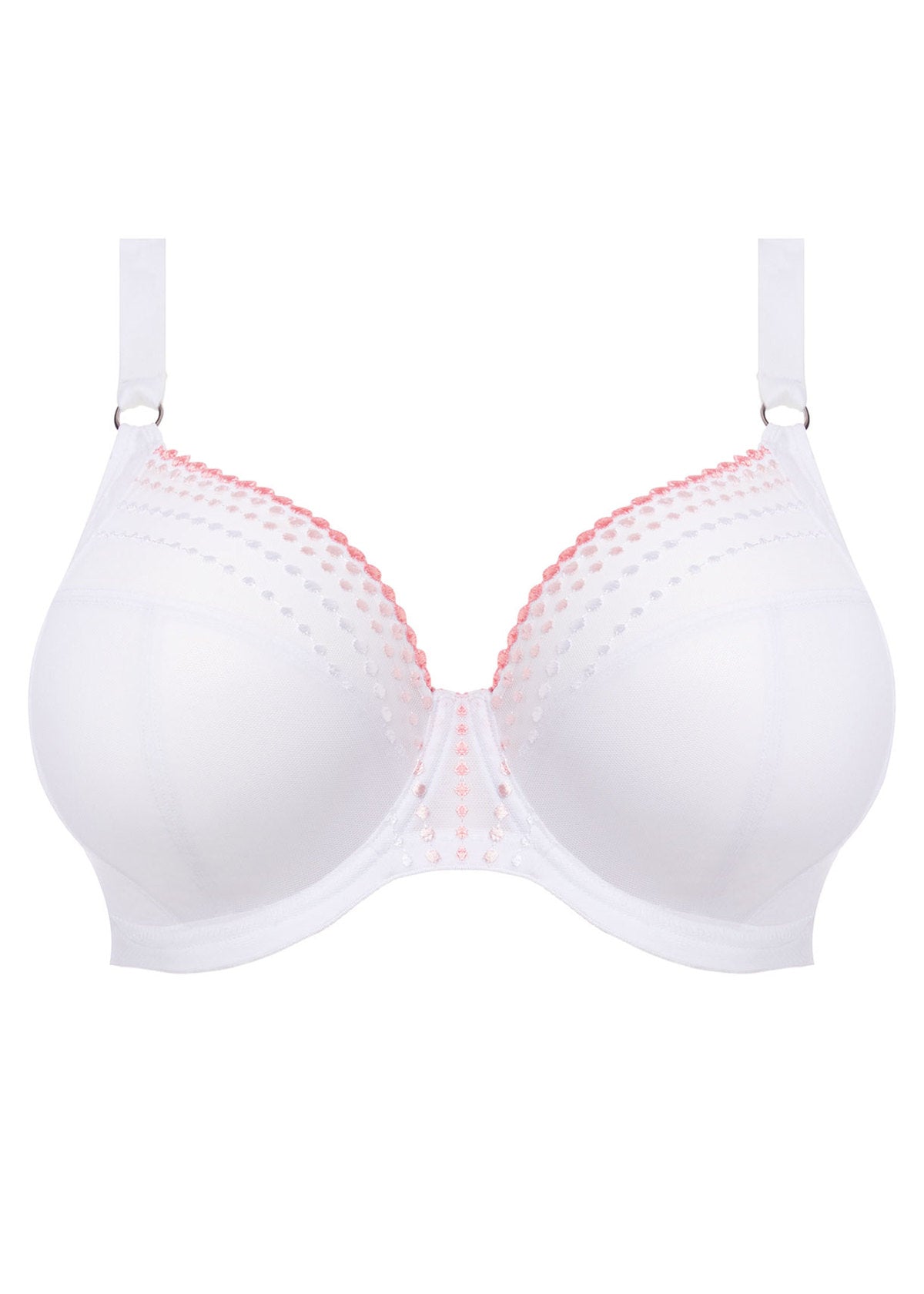 Matilda Plunge Bra - White