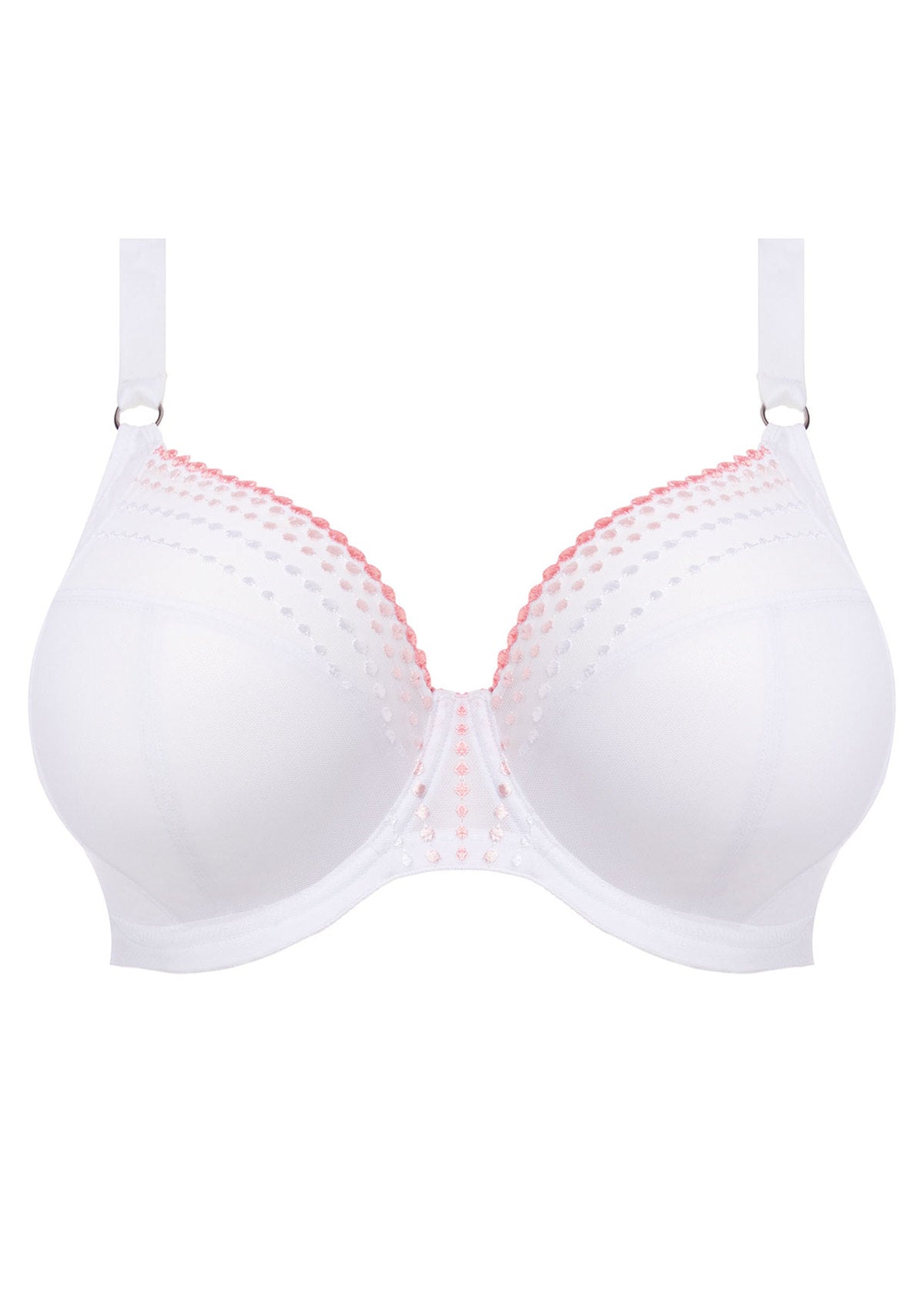 Matilda Plunge Bra - White