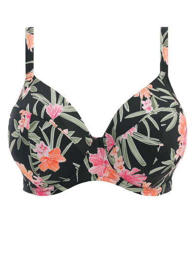 Elomi Dark Tropics Underwire Plunge Bikini Top