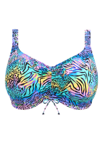 Electric Savannah Crop Bikini Top