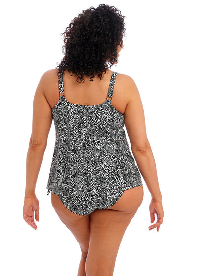 Pebble Cove Underwire Tankini - Black