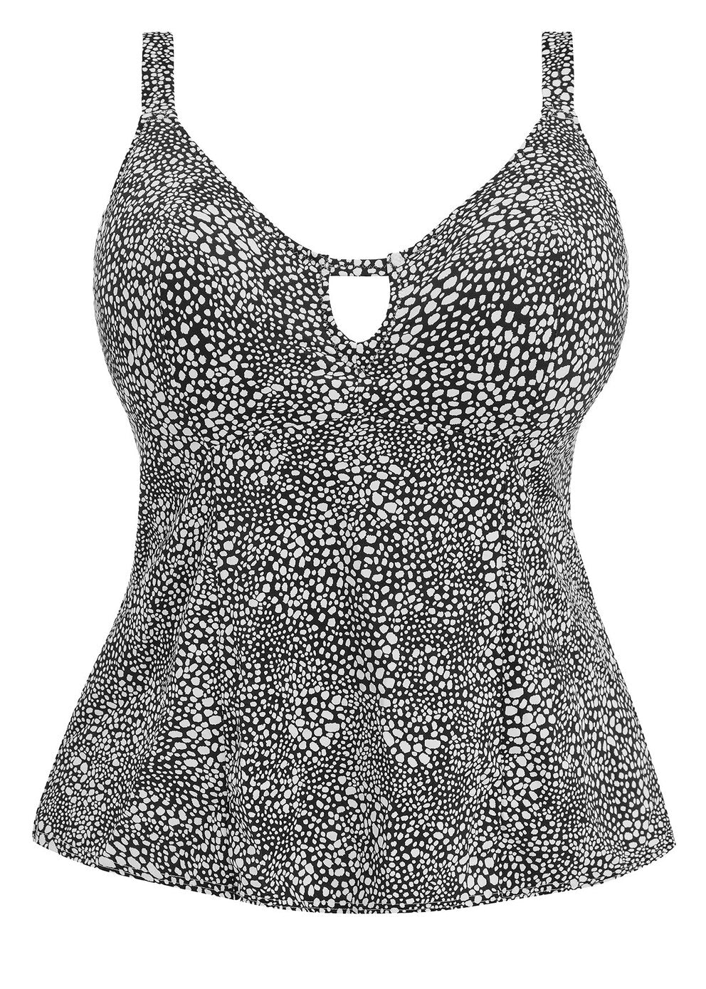 Pebble Cove Underwire Tankini - Black