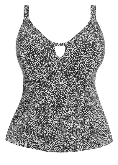 Pebble Cove Underwire Tankini - Black