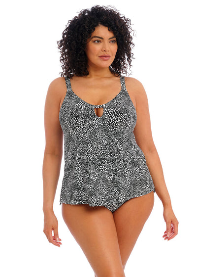 Pebble Cove Underwire Tankini - Black