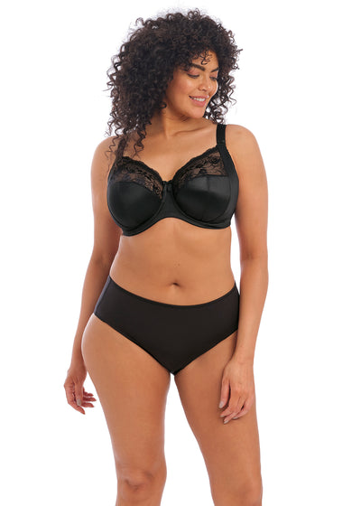 Morgan Stretch Banded Bra - Black