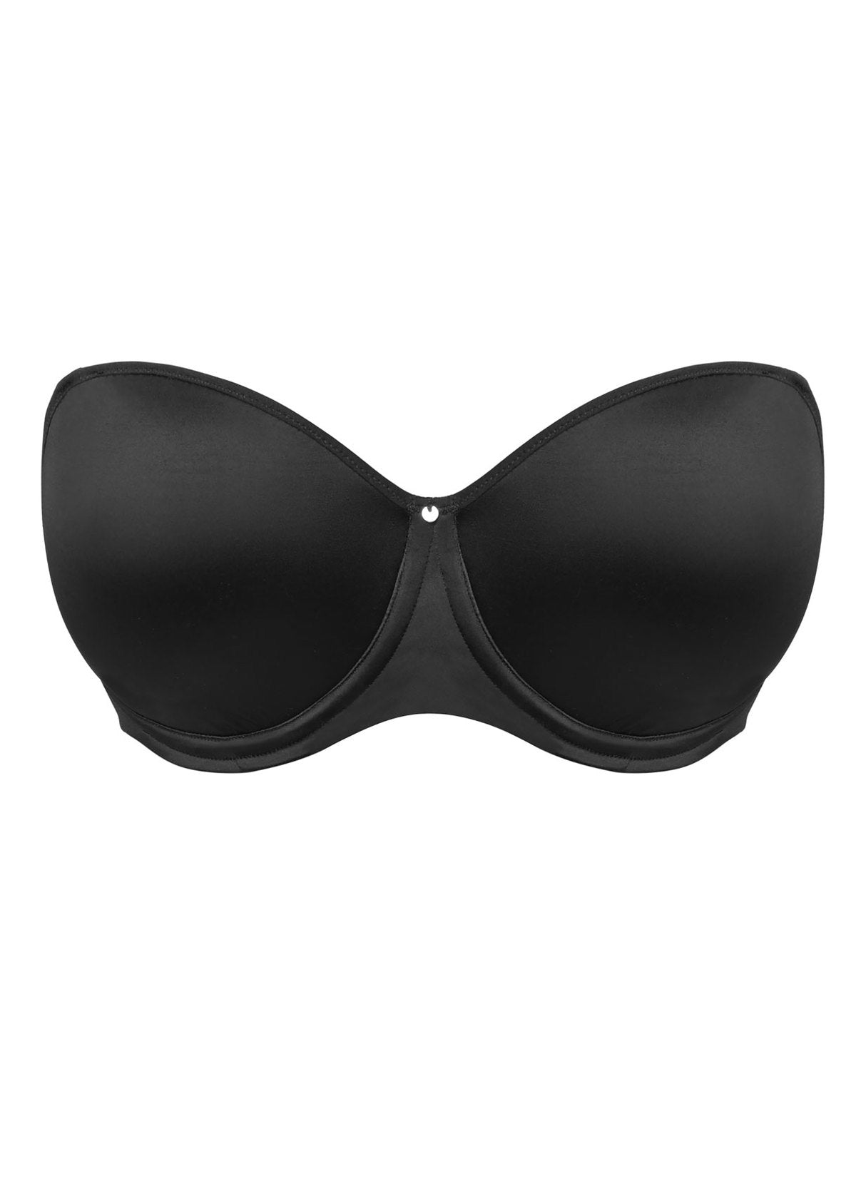 Aura Moulded Strapless Bra - Black