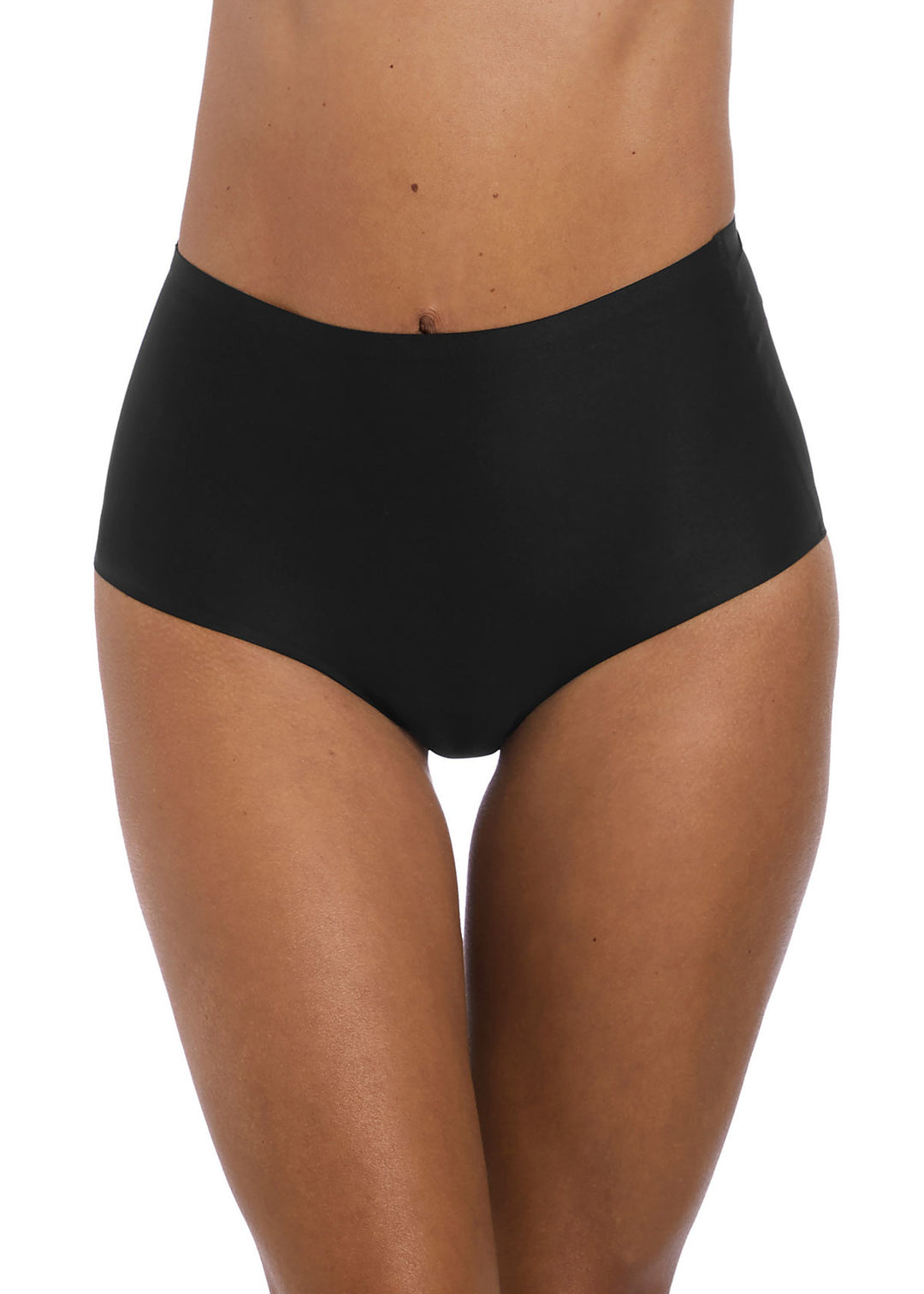 ★PLAGE_seoul★ Fullbub Brief_Black Smoothease Invisible Stretch Full Brief In Black by Fantasie
