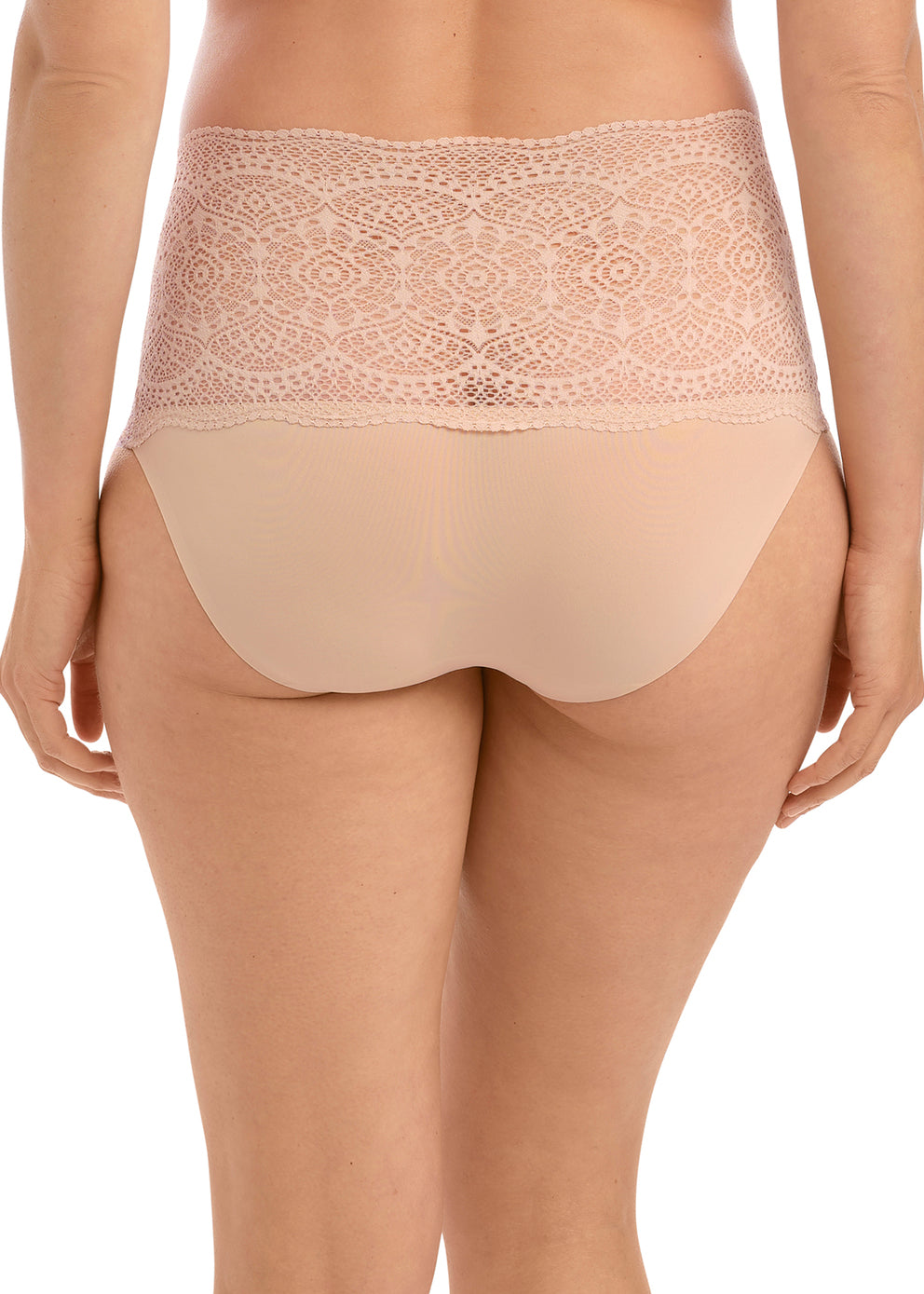 Lace Ease Invisible Stretch Full Brief - Natural Beige