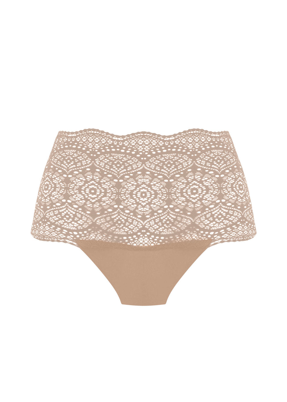 Lace Ease Invisible Stretch Full Brief - Natural Beige