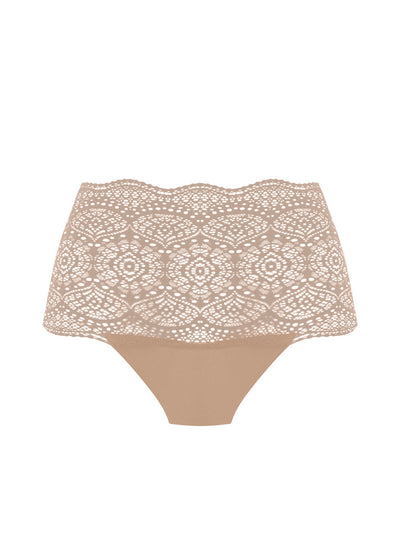 Lace Ease Invisible Stretch Full Brief - Natural Beige