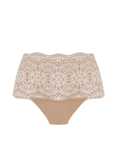 Lace Ease Invisible Stretch Full Brief - Natural Beige