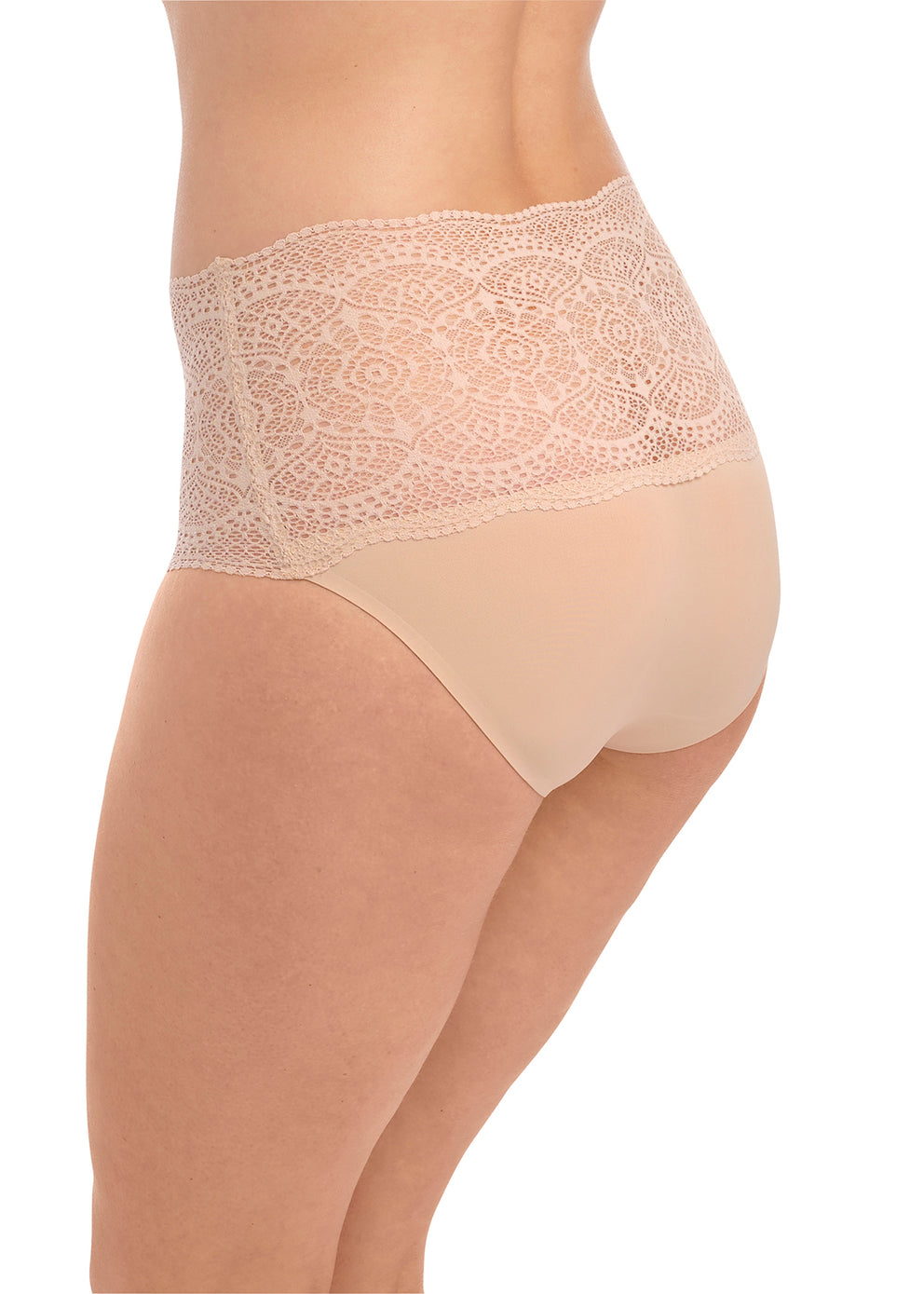 Lace Ease Invisible Stretch Full Brief - Natural Beige