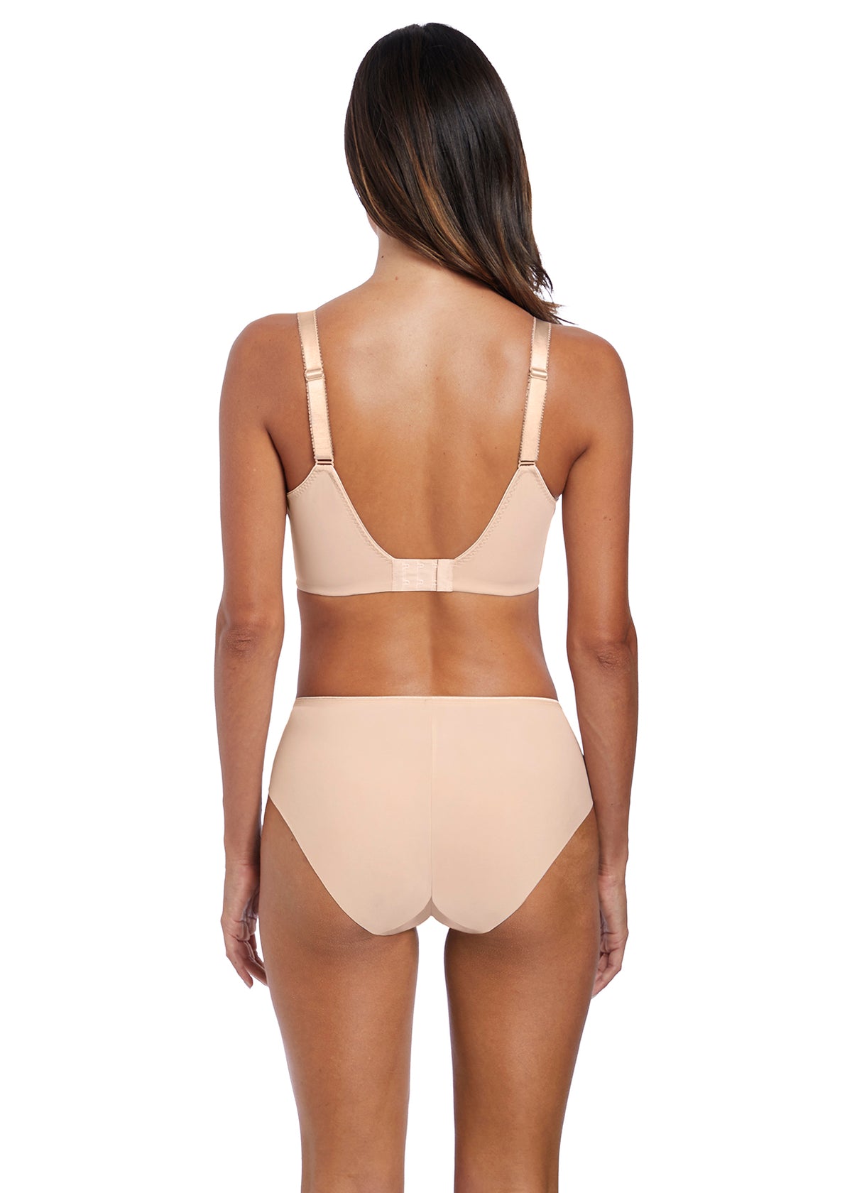 Illusion Side Support Bra - Natural Beige