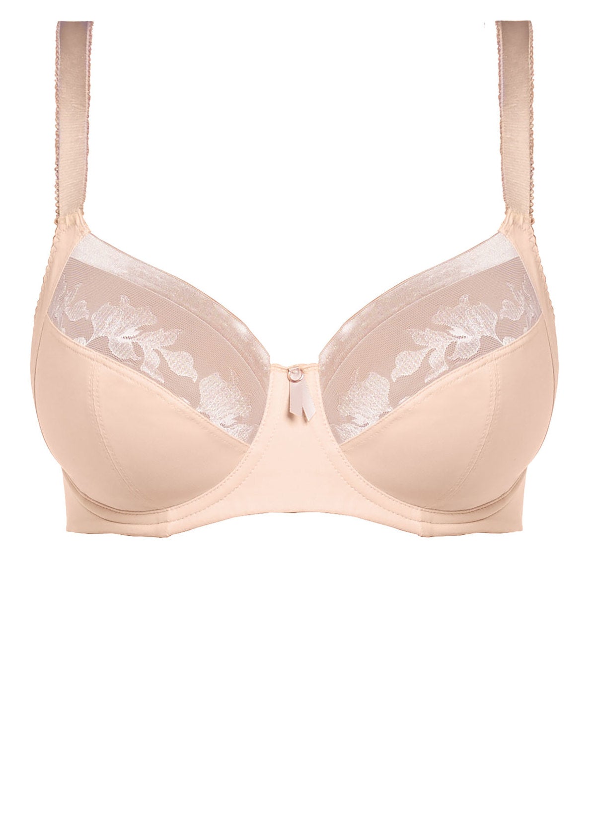 Illusion Side Support Bra - Natural Beige