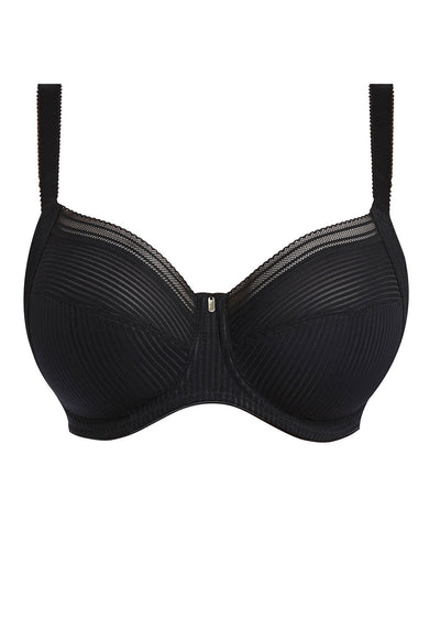 Fusion Full Cup Side Support Bra - Black