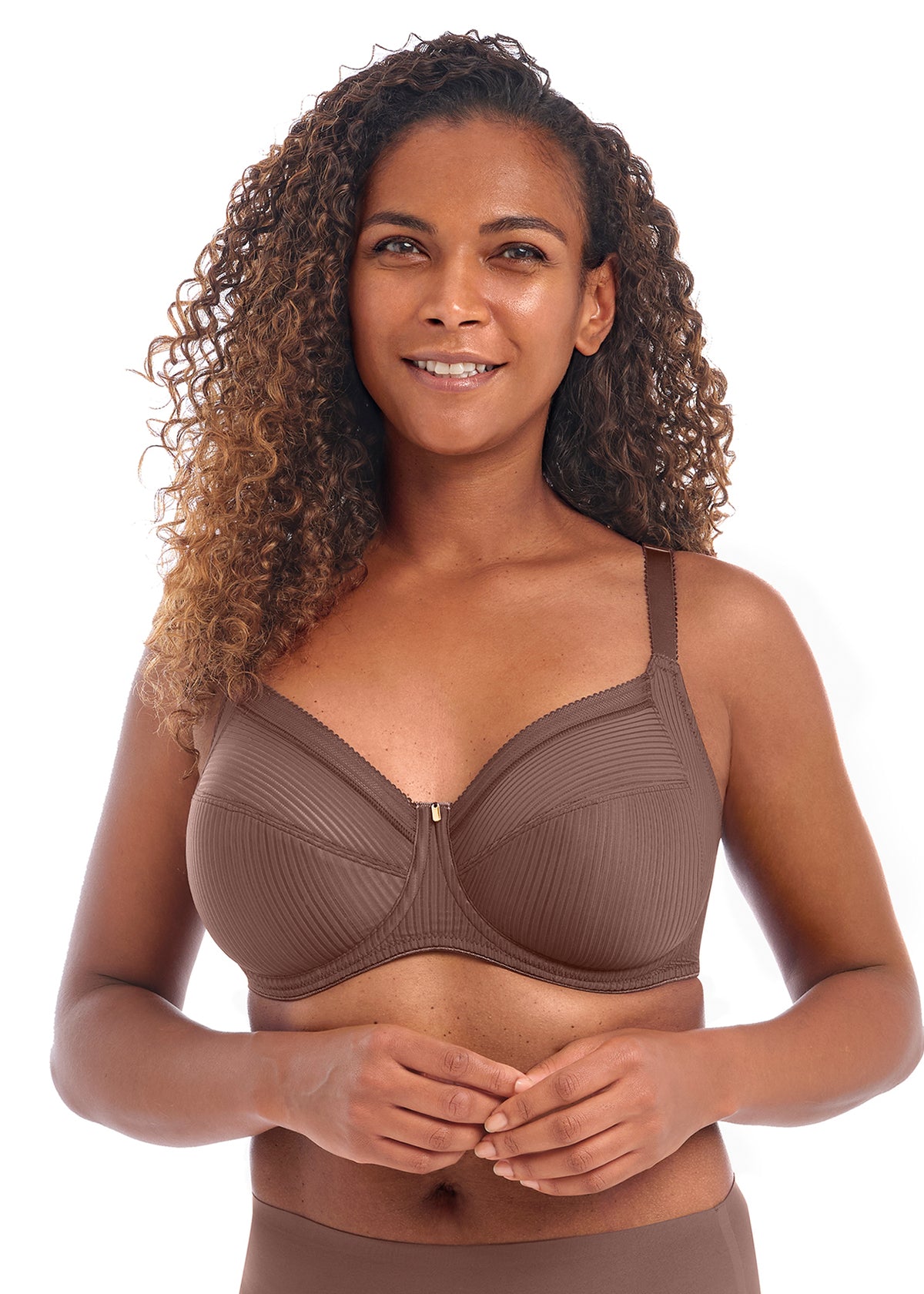 Fusion Full Cup Side Support Bra - Coffee Roast