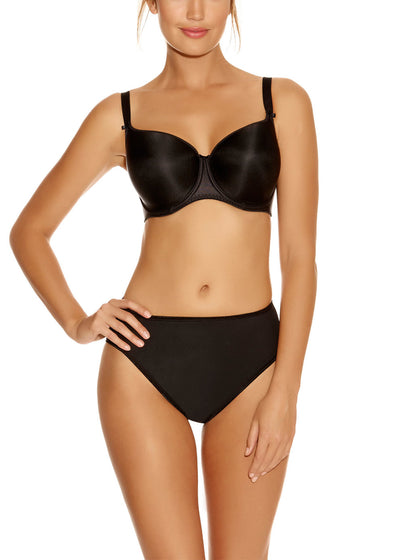 Smoothing Moulded T-Shirt Bra - Black