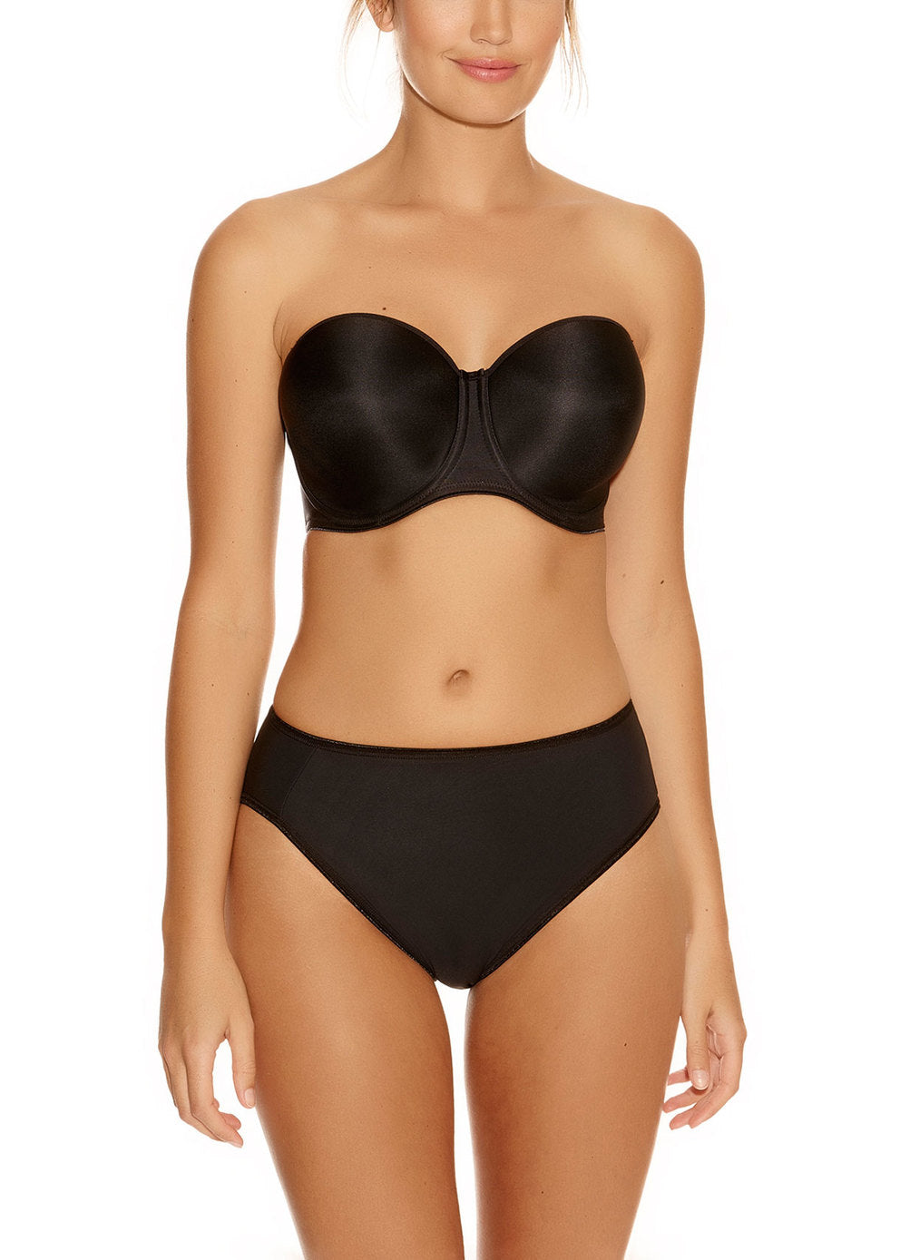 Moulded Strapless Bra - Black