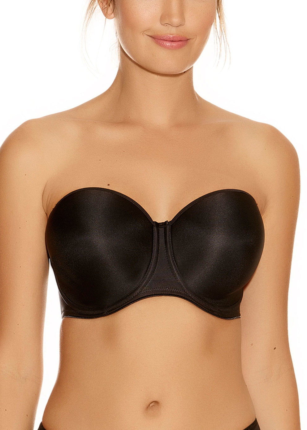 Moulded Strapless Bra - Black