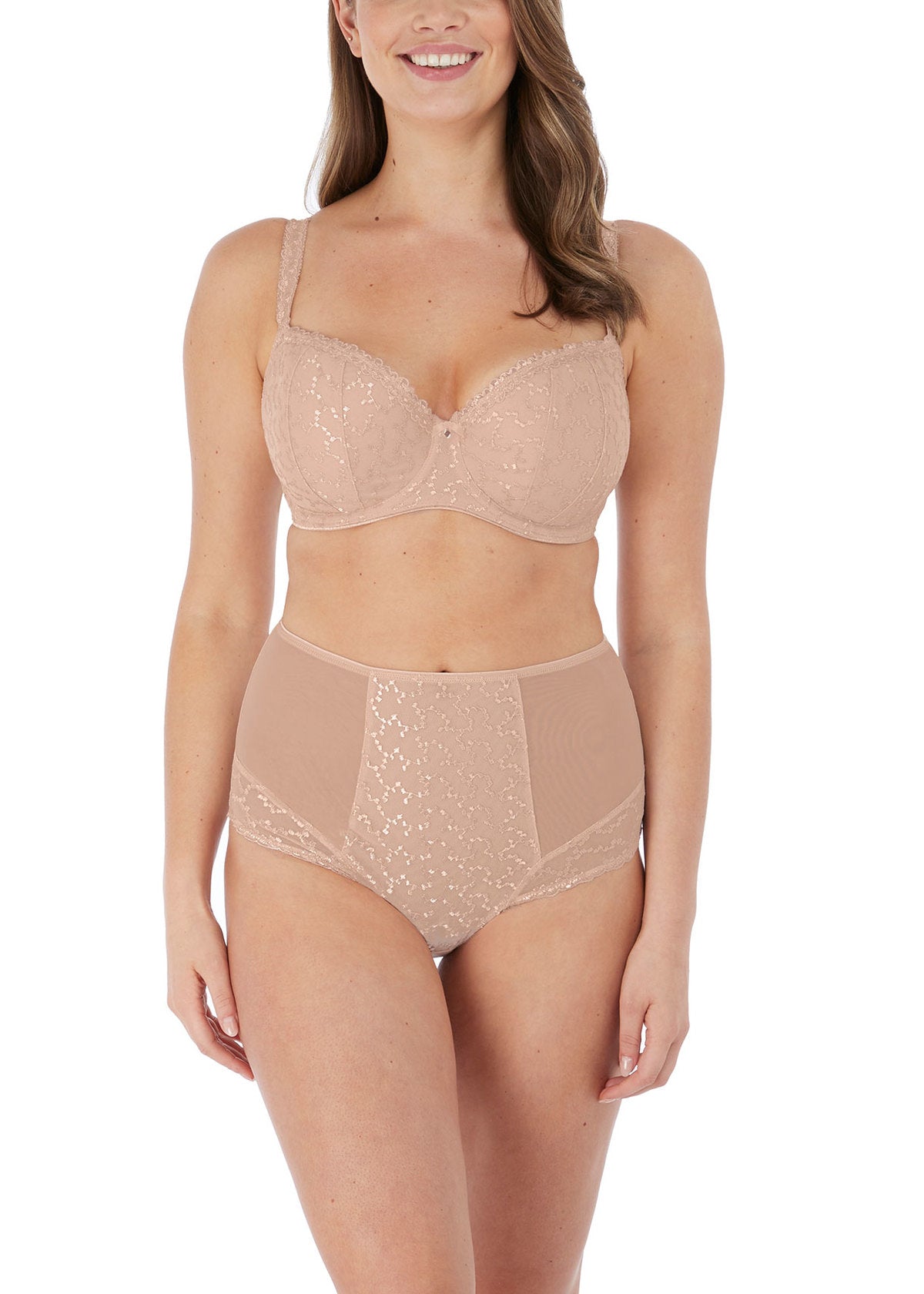 Ana High Waist Brief - Natural Beige