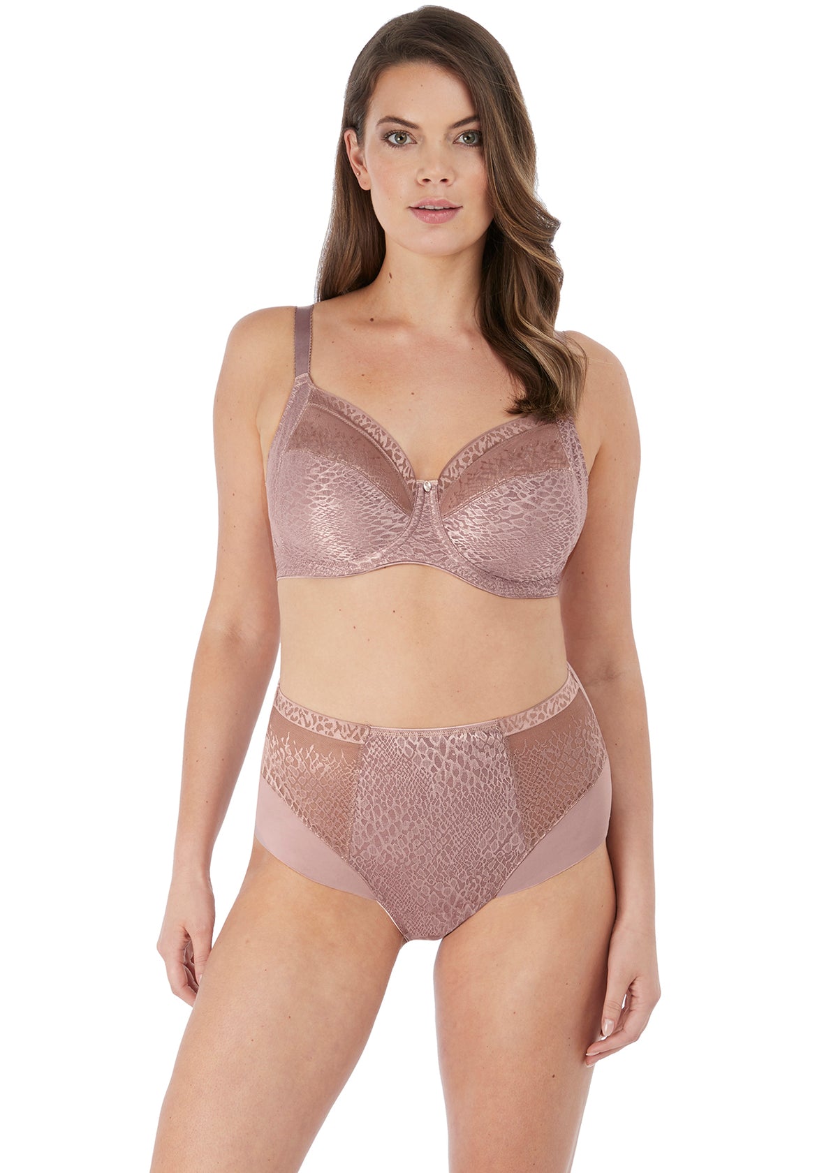 Envisage Full Cup Side Support Bra - Taupe