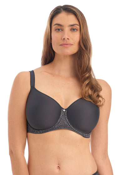 Envisage Spacer Moulded Bra - Slate
