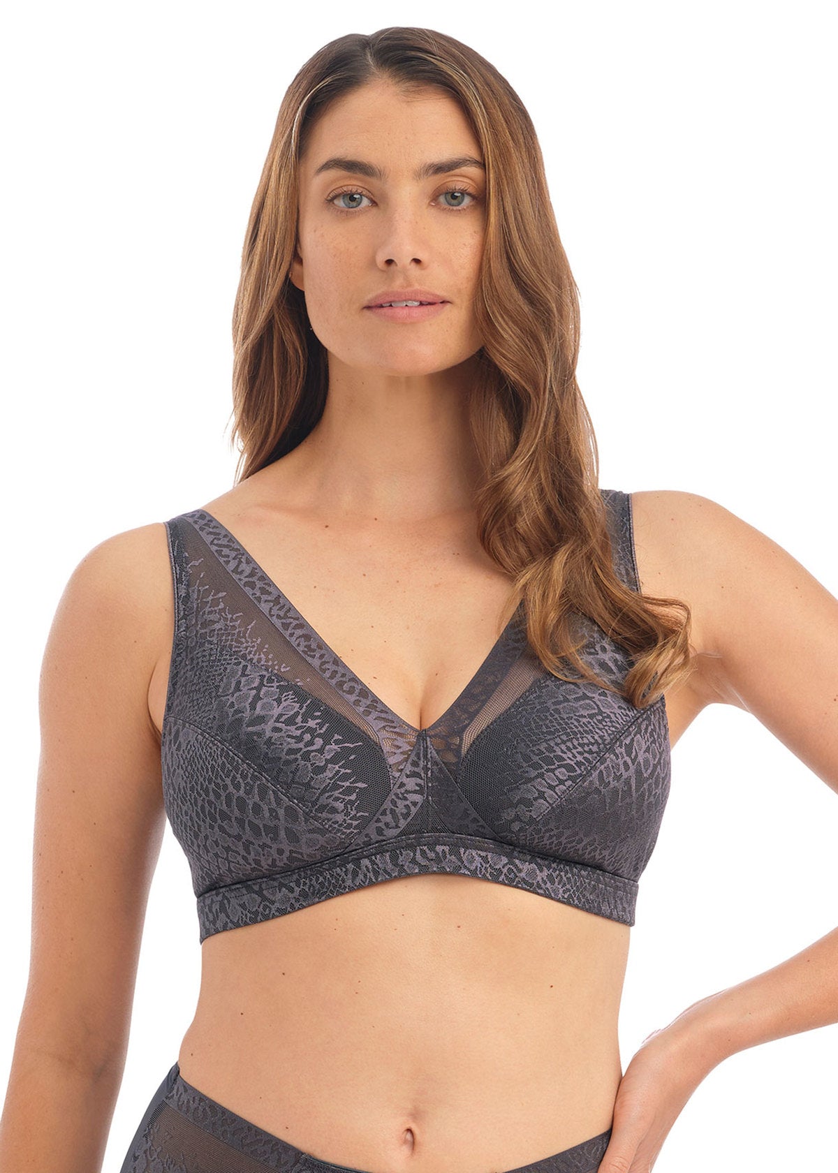 Envisage Bralette - Slate